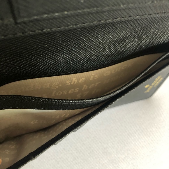 Kate Spade ♠️ rare floral snap tab wallet - Picture 6 of 7